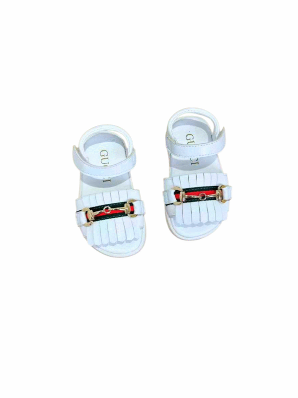 Gucci white sandals