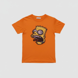 Cartoon Character Tees(Orange)