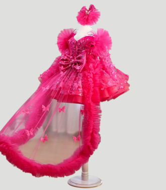 ELVIRA Detachable Veil Dress