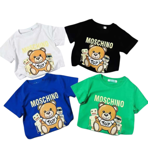 MOSCHINO Black Tees