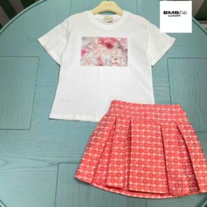 GUCCI 2pcs Plated Skirt Set