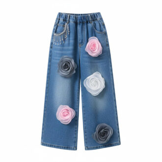 Girls Zara Floral Jean