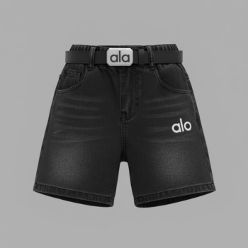 alo short black jean