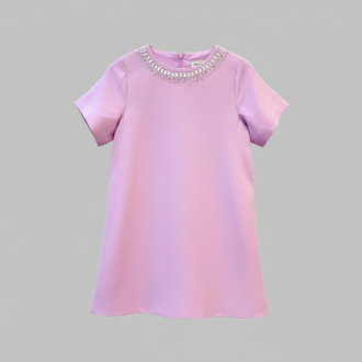 Chanel Girls Lilac Dress