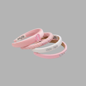 Miu Miu pink Hairband